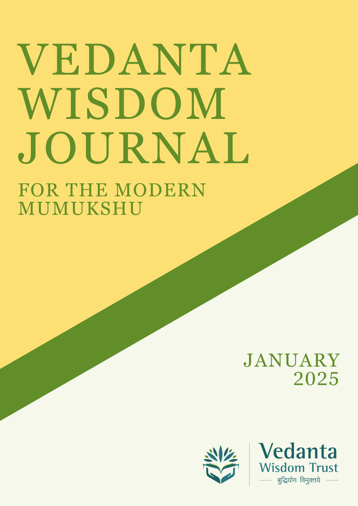Cover of Vedanta Wisdom Journal