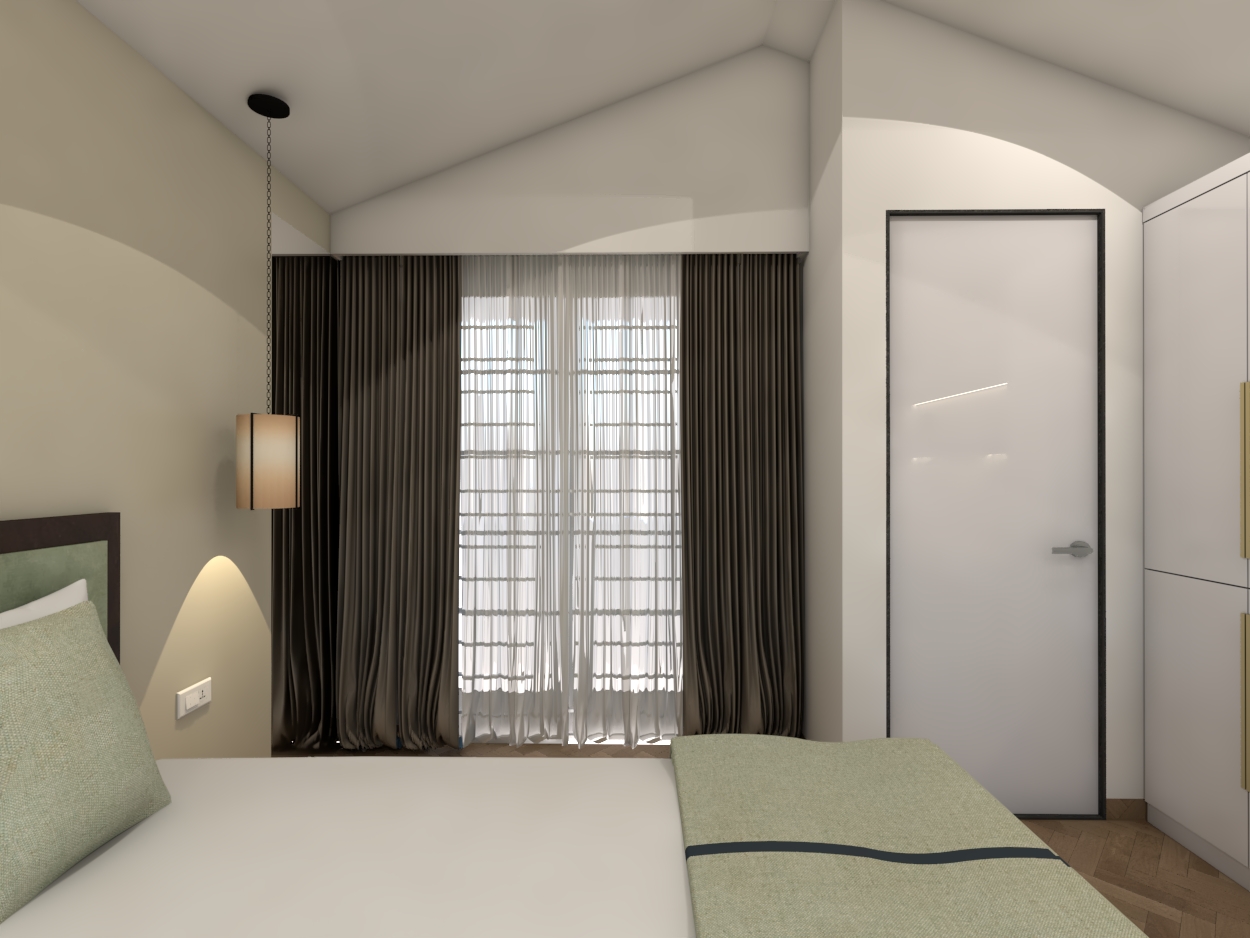 Architect's impression of a student cottage on twin-sharing basis (Photo 5)